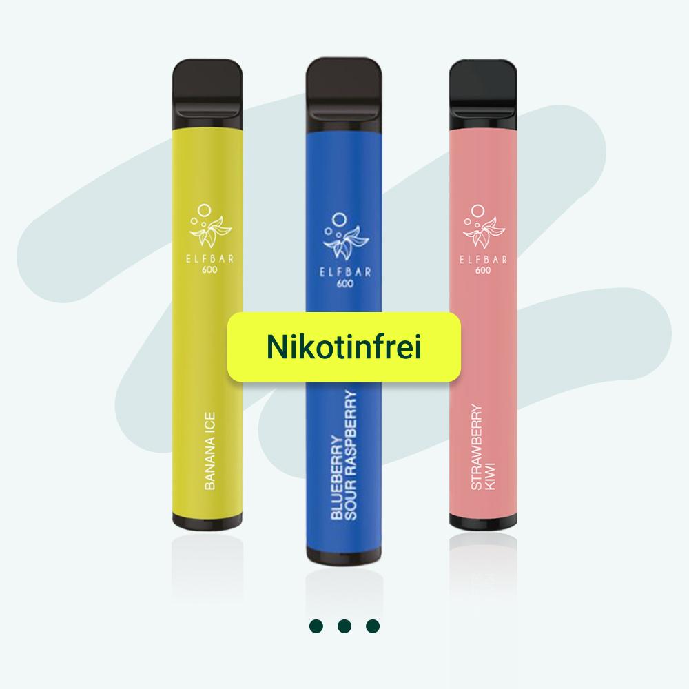 ELFBAR ohne Nikotin kaufen | ab 5,49 € | Alle Sorten