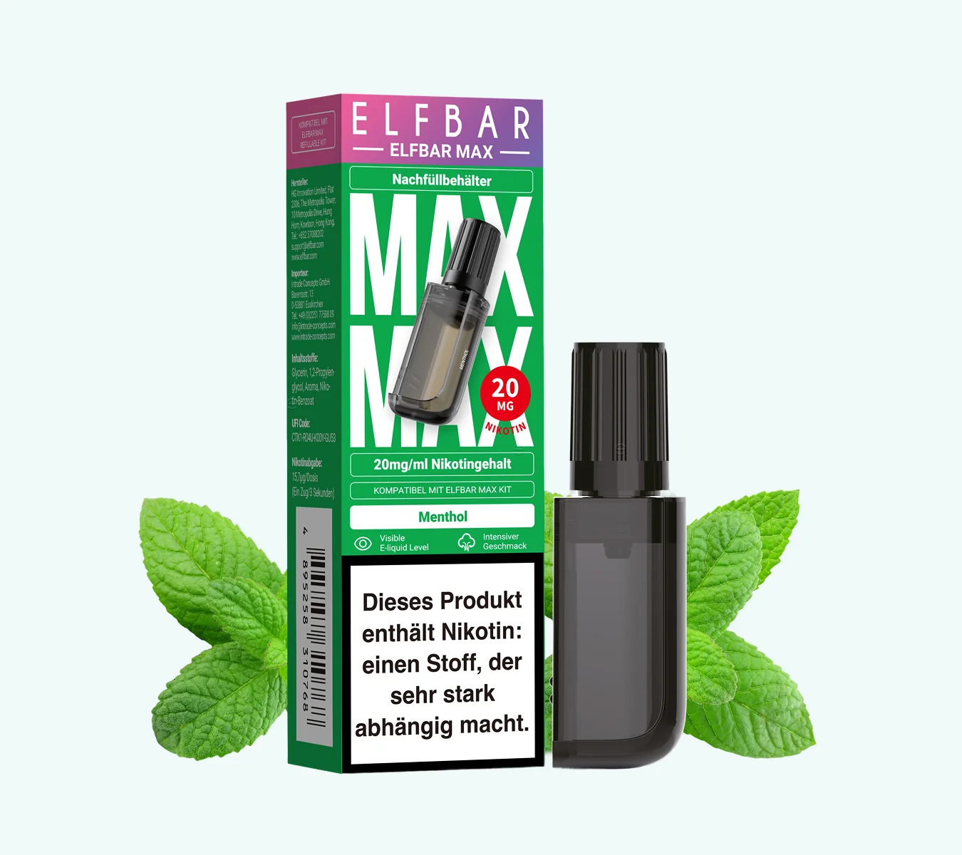 elfbar elfa master akku Elfbar Max Pod Kit - 3000 Zge